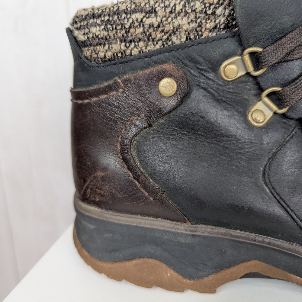 Merrell Eventyr Bluff Fashion Hiking Boots Size 9 Women's Black Brown Leather - Picture 11 of 13